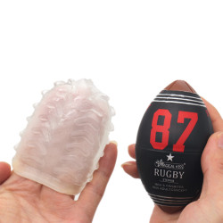 SuckMeToys Oeuf de masturbation Rugby Ball Stepper